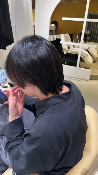 パーマ メンズ en't所属・佐藤　ひなの ／艶髪のヘアスタイル