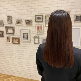 ロング 尾崎 優也のヘアスタイル