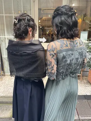 ショート ボブ ブリーチ/miinaのヘアスタイル