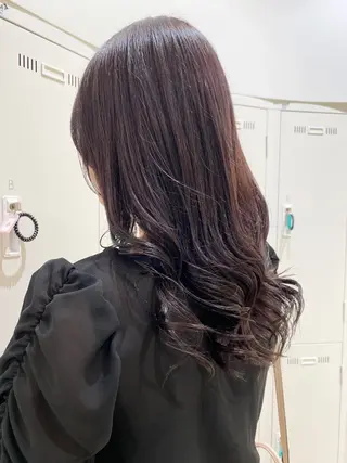 ロング 垢抜け/レイヤー/ ハイトーン/アスナのヘアスタイル