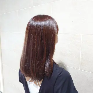 ミディアム カラー 宮本  星羅のヘアスタイル