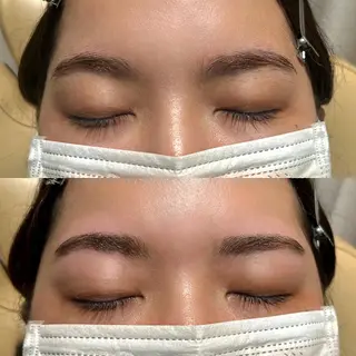 アイブロウ 顔まわり♡レイヤー COCORO 🎀のネイルデザイン