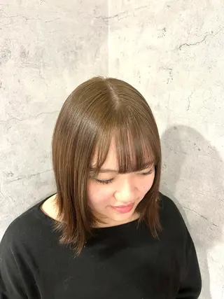 ミディアム カラー パーソナルカラー 診断🍀マリンのヘアスタイル