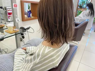 ミディアム カラー 鈴木 翔梧のヘアスタイル