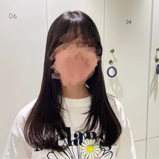 セミロング モデル募集中🍤 清水 美陽のヘアスタイル