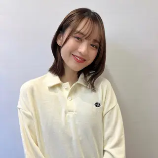 ミディアム mee.浦和店所属・カットモデル募集 🍒/北爪まゆのヘアスタイル