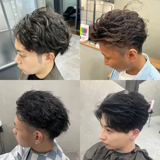 メンズ 髪質改善特化 店長 河井雄貴のヘアスタイル