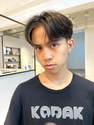 パーマ メンズ 🇰🇷カルマパーマ kaito🇰🇷のヘアスタイル