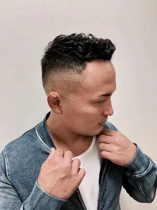 ショート メンズ HIROGINZA ヒロ銀座 青山所属・マツオ リュウホウ🐉のヘアスタイル