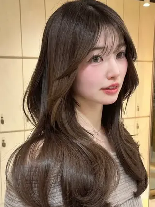 ロング 大宮/縮毛矯正🫧 古川 美涼のヘアスタイル