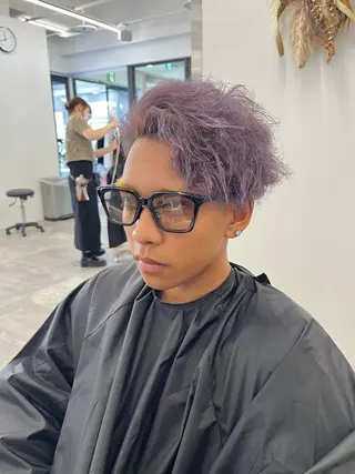 カラー メンズ カンゴールサロン富山セントラル所属・小林 心空のヘアスタイル