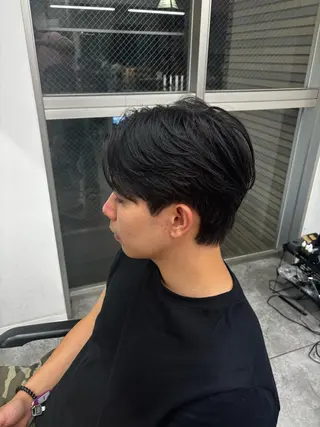 パーマ メンズ メンズ特化✨️ 韓国風パーマ🔥一八のヘアスタイル