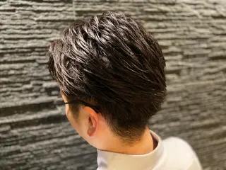 ミディアム メンズ HIRO GINZA 池袋東口店所属・林田 龍明のヘアスタイル