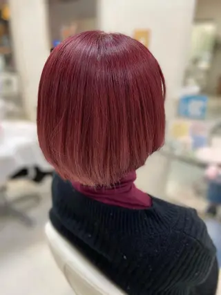 ショート カラー 菊地 美憂のヘアスタイル