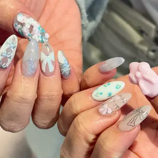 ネイル ハイトーン特化 pepe🎀のヘアスタイル