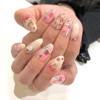 セミロング be-cares beauty(豊川店のネイルデザイン