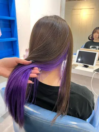 ロング カラー uros.所属・メンズパーマ/ エクステ🌞セナのヘアスタイル