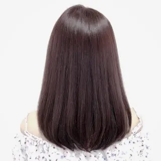 ミディアム 透明感カラー 金村真子のヘアスタイル