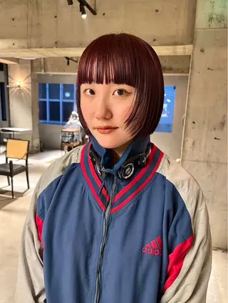 カラー 中村 衣里のヘアスタイル