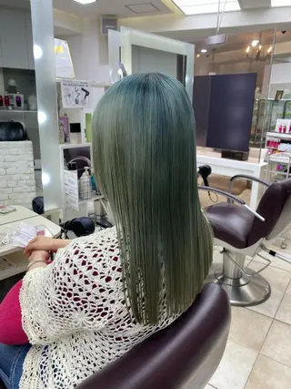 ロング 韓国レイヤー×モテ髪 /MITSUKI🤍のヘアスタイル