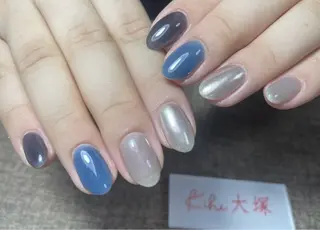 ネイル ゆな 研修中のネイルデザイン