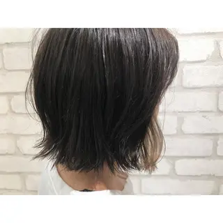 ショート カラー ヘアアレンジ 池村美月 @透明感カラーのヘアスタイル