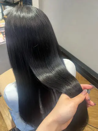 ロング 袋瀬 玲奈のヘアスタイル