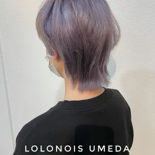 ショート カラー Lolonois梅田 /Okazaki:)のヘアスタイル