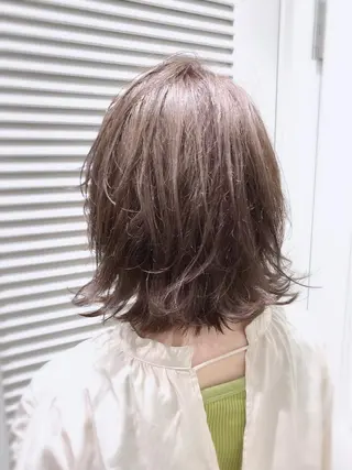 ミディアム 新宿 木下拓哉のヘアスタイル