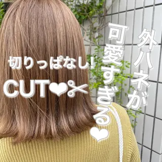 茅ヶ崎/ハイトーン /レイヤーカットのヘアスタイル