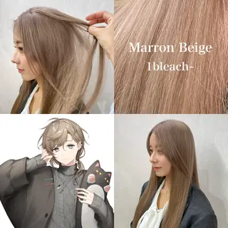 ロング 🍑暖色カラー／ アレンジ／真希🎀のヘアスタイル