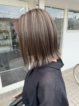 ミディアム パーマ M IIのヘアスタイル