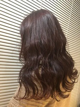 ロング カラー ヘアアレンジ メンズ キッズ ネイル マツエク・マツパ GO TODAY SHAiRE SALON所属・透明感カラー🤎 ゆりのヘアスタイル