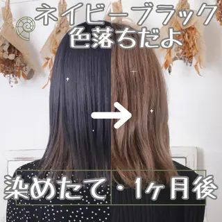 ミディアム カラー パーマ ヘアアレンジ 推し活専用 【派手髪】飯野ゆかりのヘアスタイル