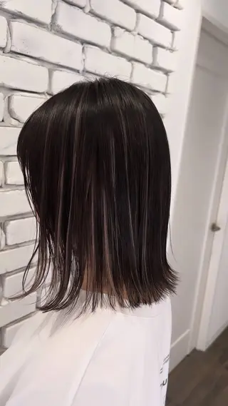 ミディアム レイヤーカット 早崎太生のヘアスタイル