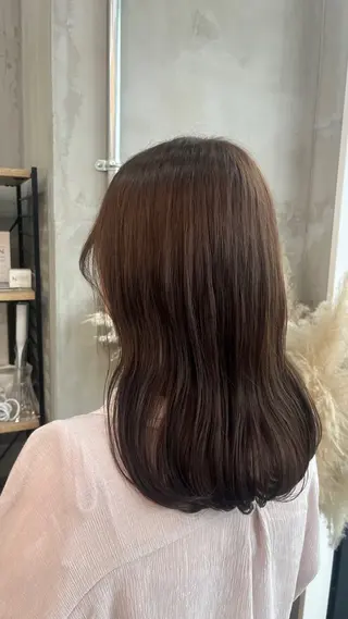 カラー 田中 萌のヘアスタイル