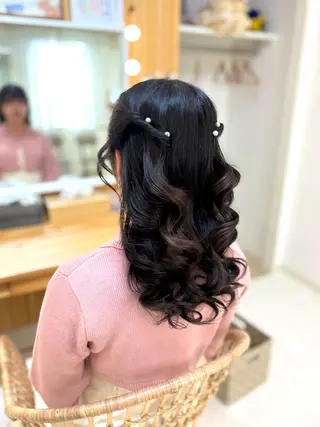 ヘアアレンジ 植木 萌恵のヘアスタイル