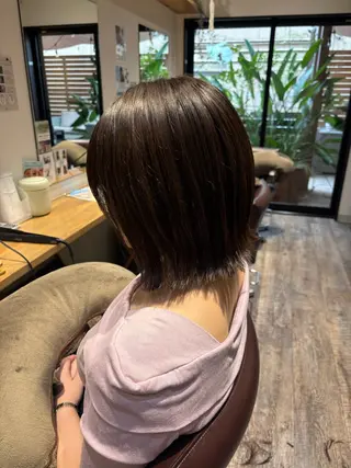 ミディアム マツムラ ミサキのヘアスタイル