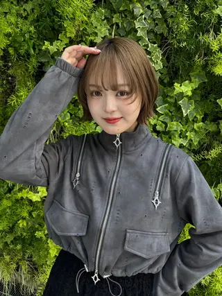 カラー [渋谷ブリーチ] 玲弥のヘアスタイル