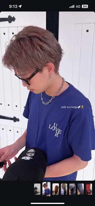 メンズ 🎀スゴウ エク🎀 /カラーモデル募集のヘアスタイル