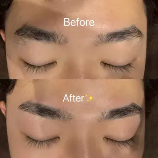 メンズ アイブロウ スタイリスト🎀 アイリストyuikaの眉毛・アイブロウイメージ