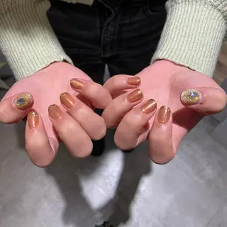 ネイル sio.nail&eyebrow salon shimokitazawa2号店所属・nailist mana𖤐´-のネイルデザイン