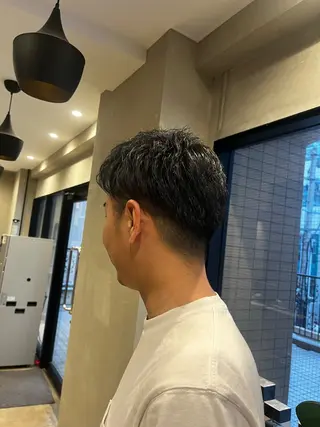 メンズ かりかわ まみのヘアスタイル