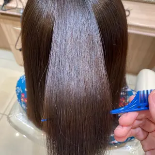 セミロング 縮毛矯正職人/艶髪 ✨️村上 渉のヘアスタイル