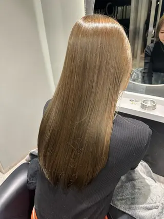 ロング カラー 韓国ヘア🎀艶髪 RISAのヘアスタイル