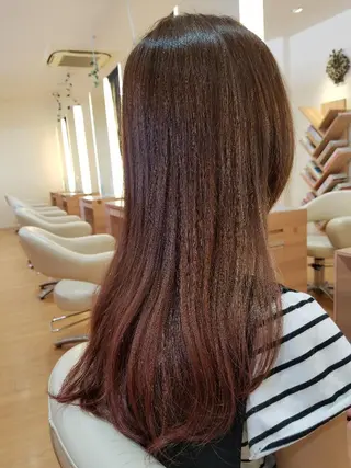 ロング カラー 髪質改善/ハイライト 小林秀樹のヘアスタイル