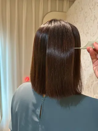 ショート grande hair&spa所属・🫧透明感カラー 🫧サキのヘアスタイル