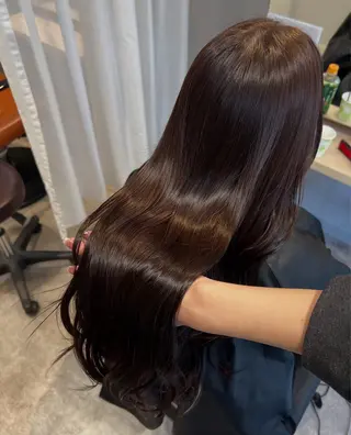 ロング UNITE所属・🎀UNITE/艶髪 /シールエクステ🎀のヘアスタイル