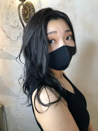 ミディアム マネージャー 山城洸希のヘアスタイル