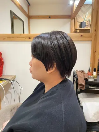 ショート 山口里莉 /パーマモデル募集のヘアスタイル